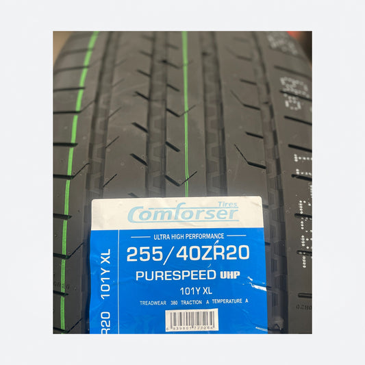 255/40R20 101Y XL Comforser – New Tyre | SUV / Performance Zoom Tyres Otahuhu