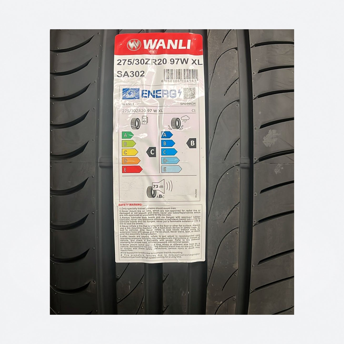 275/30ZR20 97W XL Wanli – New Tyre | Ultra Low Profile Performance Zoom Tyres Otahuhu