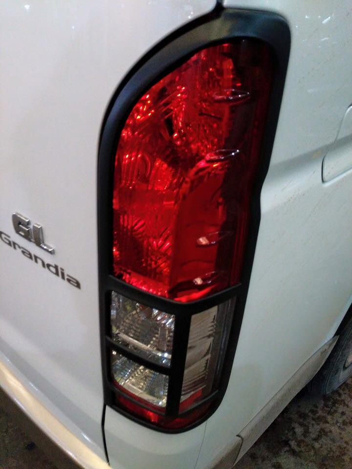 Taillight Covers suitable for Toyota Hiace 2016–2018 – left and right ABS set – view 2