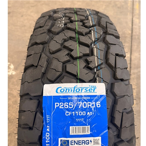 265/70R16 111T AT – Comforser New Tyre | 4WD / Ute | All-Terrain