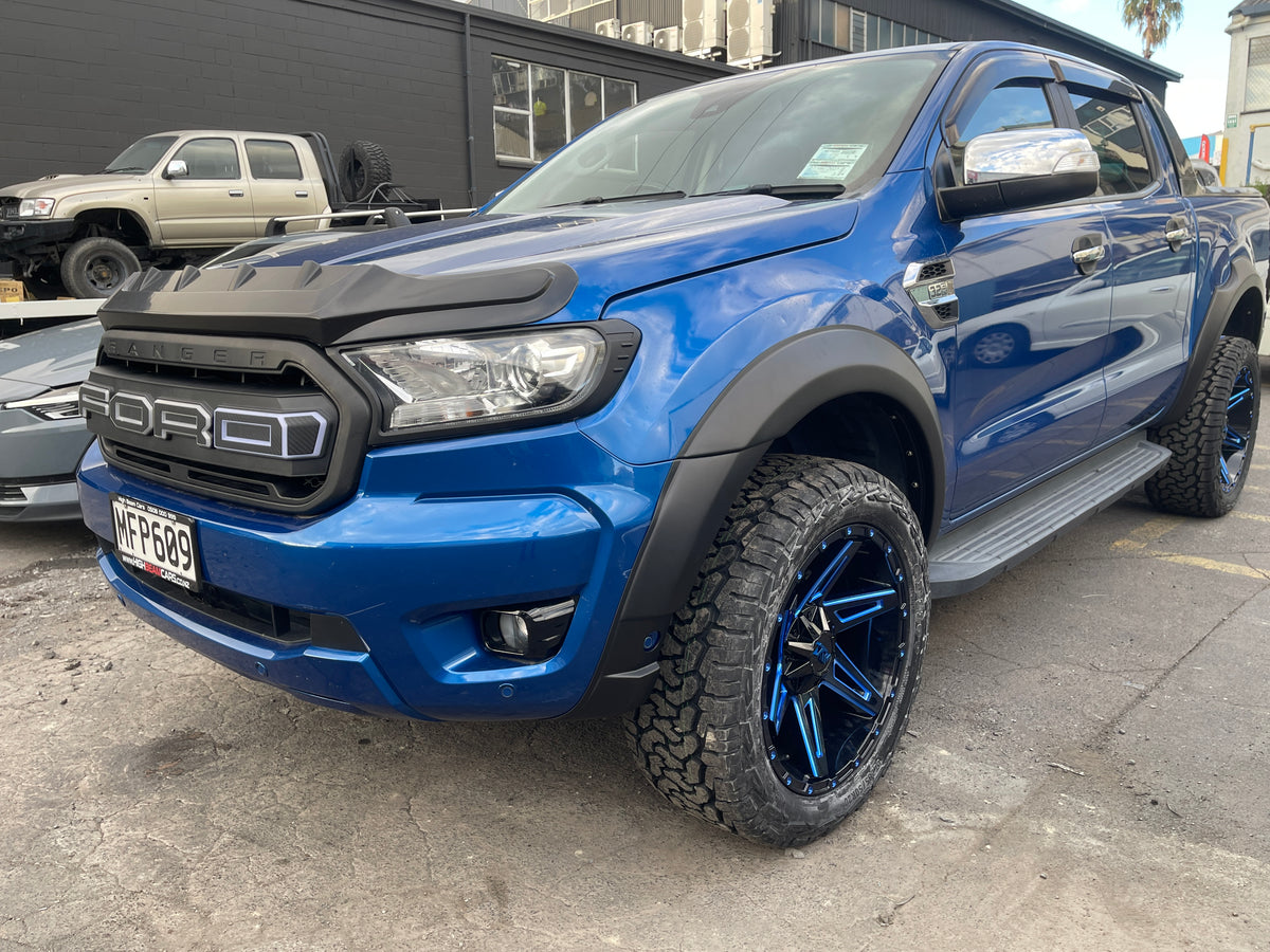 Front Grille LED Letter Bar - Suitable for Ford Ranger 2015–2022 XL XLT Wildtrak Raptor Zoom Tyres Otahuhu