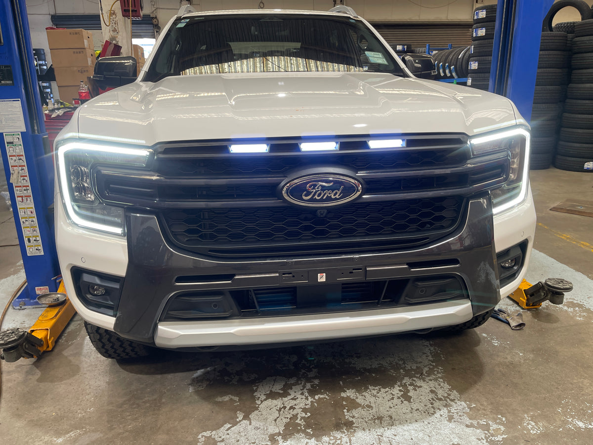 Front Grille with LED Bar - Suitable for Ford Everest 2023–2025 New Gen | ZF325 Zoom Tyres Otahuhu