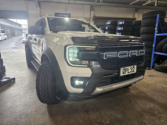 Fender Flares Smooth – With Sensor Holes – Suitable for Ford Ranger 2023–2025 Wildtrak Zoom Tyres Otahuhu