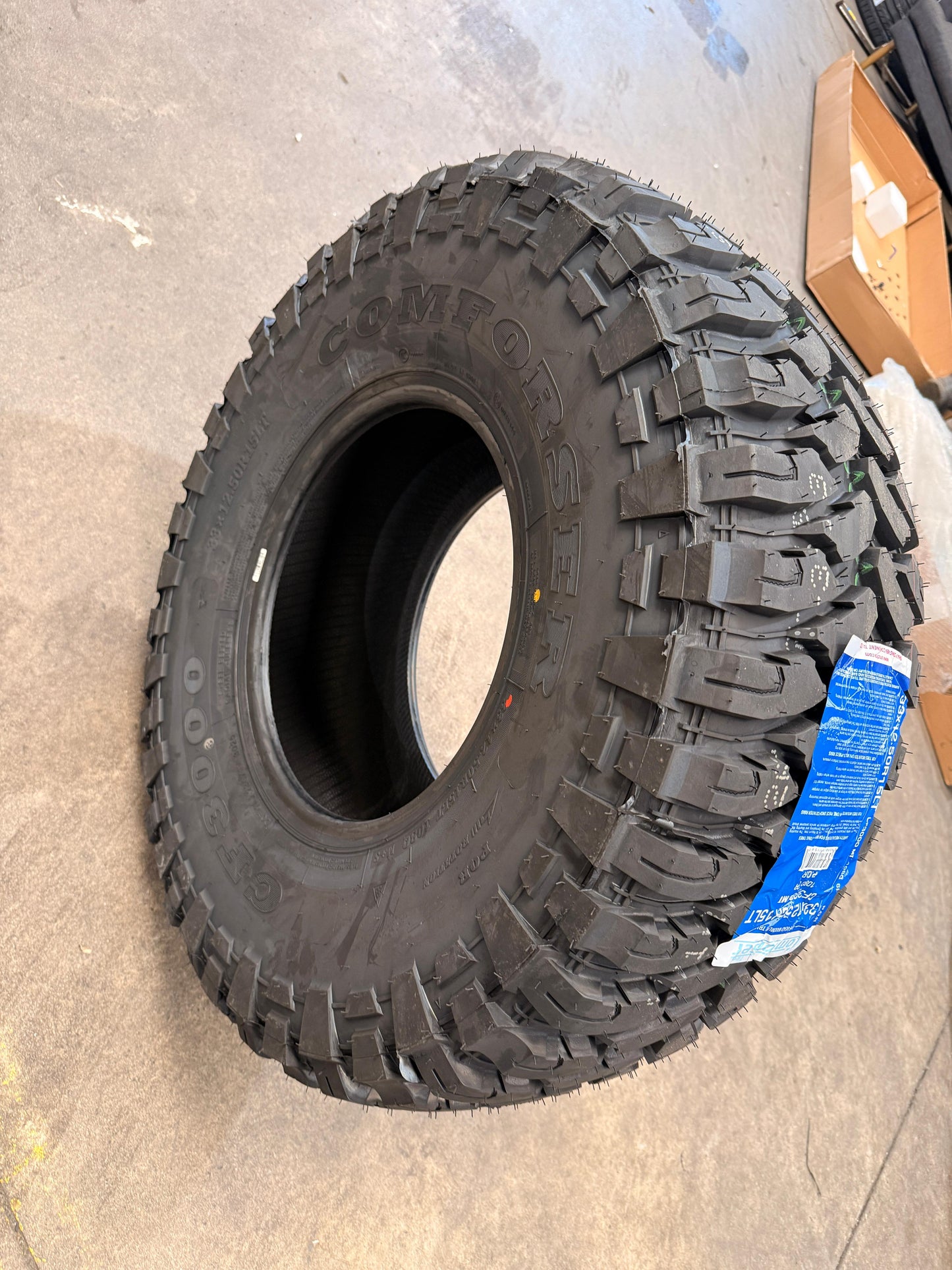 33x12.5R15 108Q 6PR MT – Comforser New Tyre | 4WD / Ute | Mud-Terrain