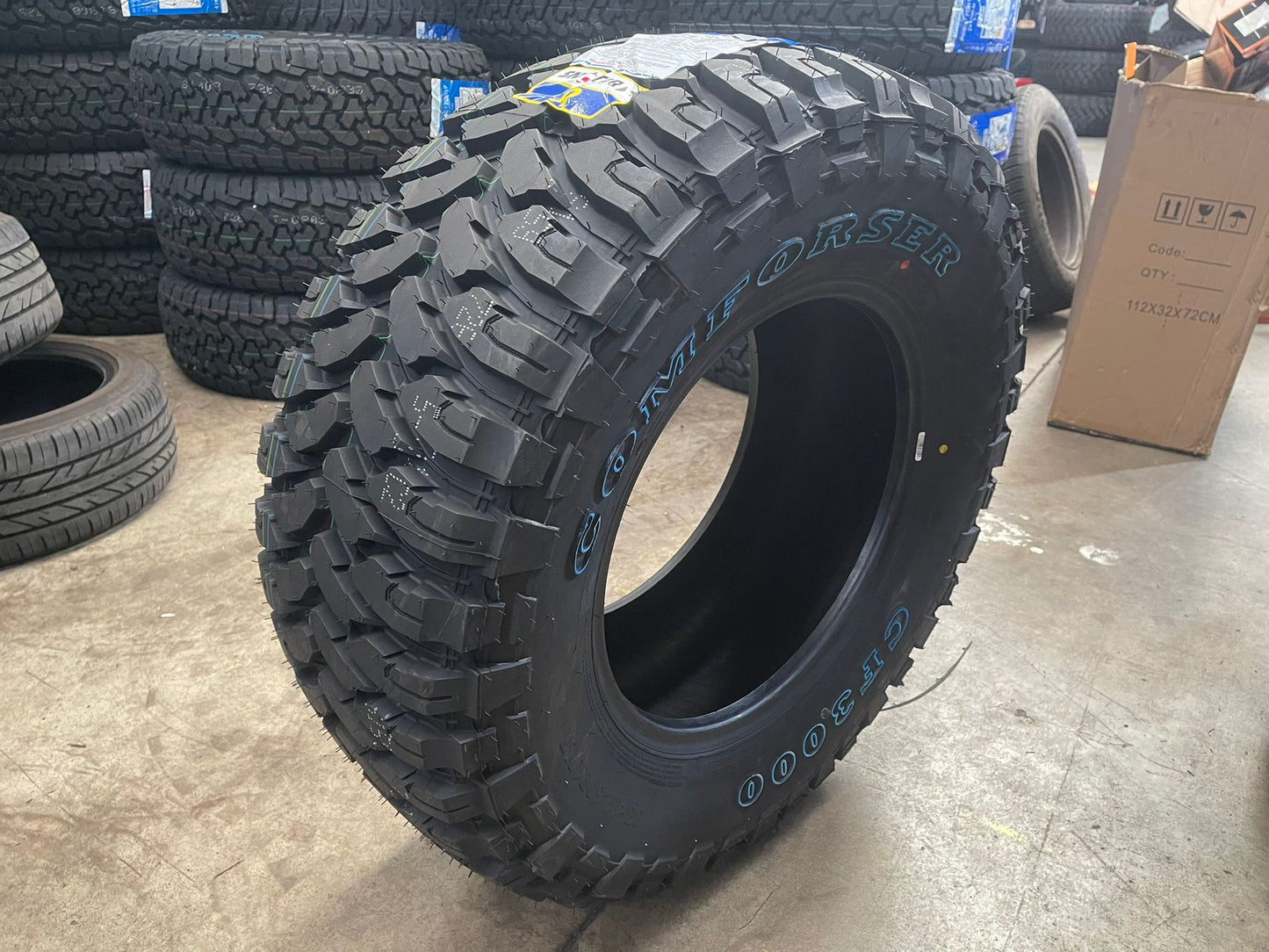 33x12.5R17 114Q 8PR MT – Comforser New Tyre | 4WD / Ute | Mud-Terrain
