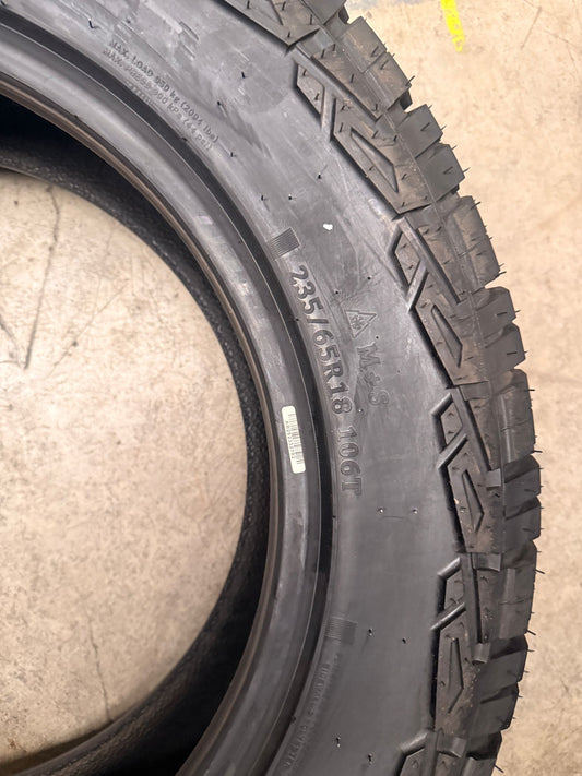 235/65R18 106T AT – Comforser New Tyre | SUV / 4WD | All-Terrain