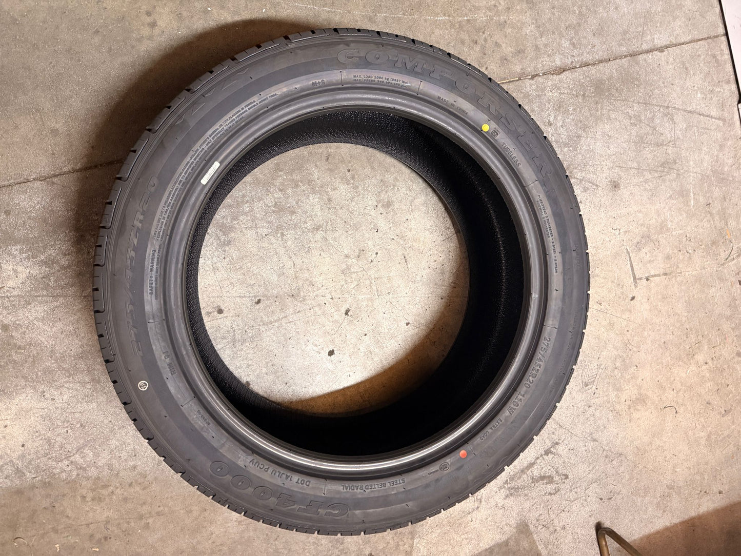 275/45R20 110W XL – Comforser CF720 New Tyre | High Performance | Extra Load