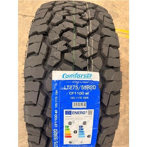 275/55R20 120/117S 10PR AT – Comforser New Tyre | 4WD / Ute | All-Terrain