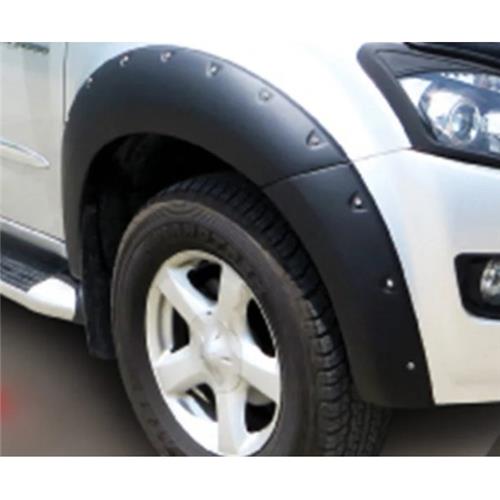 Fender Flare Bolts Modified - Suitable for Isuzu D-Max 2012-2014 installed on a 4x4 ute in New Zealand