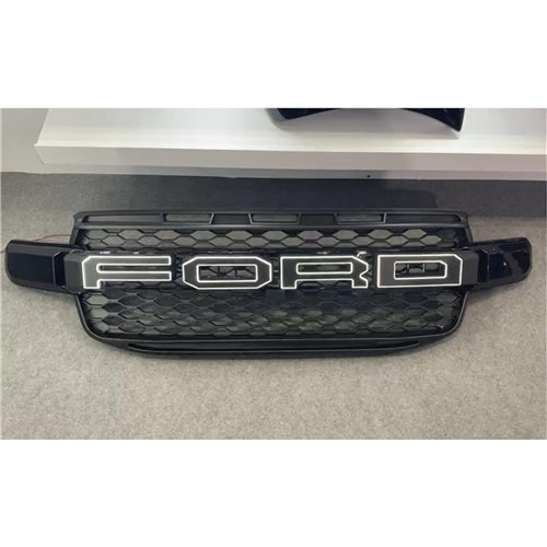Front Grille with LED Letters - Suitable for Ford Ranger 2023-2024 XLT Wildtrack Sports