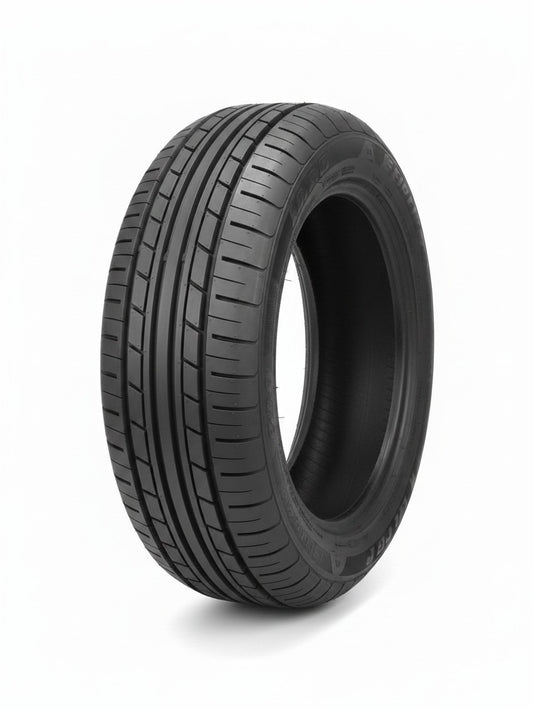 Zoom Tyres Otahuhu Yokohama ES31 195/65R15 passenger tyre featuring a black radial tread pattern for everyday driving.