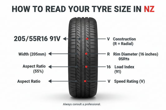 How to Read Tyre Sizes Zoom Tyres Otahuhu