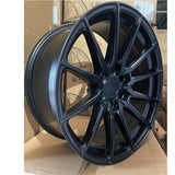 20x9 ET0 Ranger Hilux Colorado BT50 Wheels Satin Black 6x139.7 Set of 4