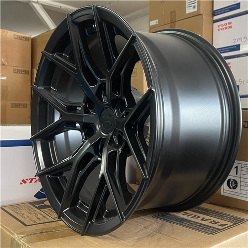 17x9 ET-12 Ranger Hilux Colorado BT50 Wheels Matt Black 6x139.7 Set of 4