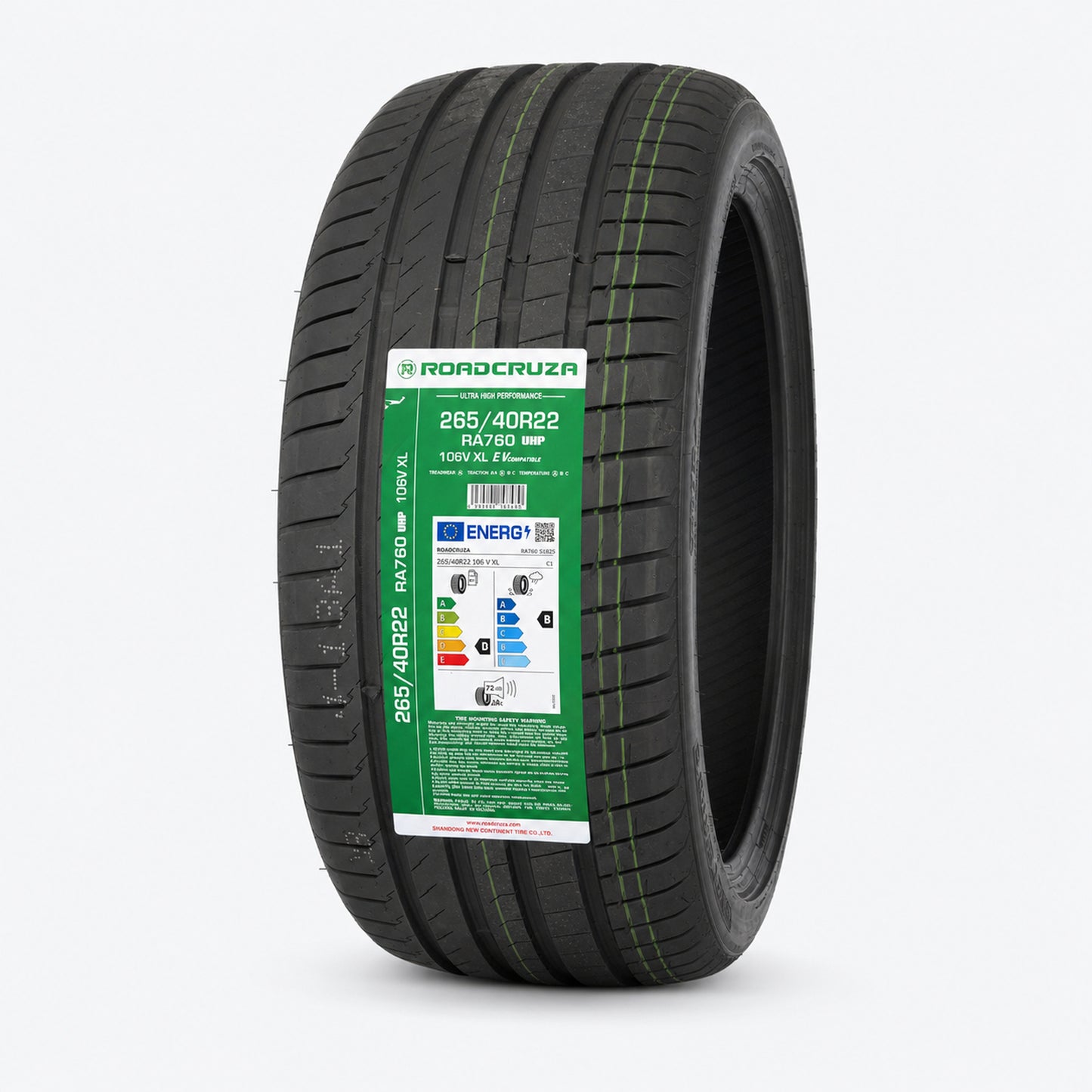 255/45R20 105W XL – Roadcruza New Tyre EV Compatible  High Perform | Extra Load Zoom Tyres Otahuhu