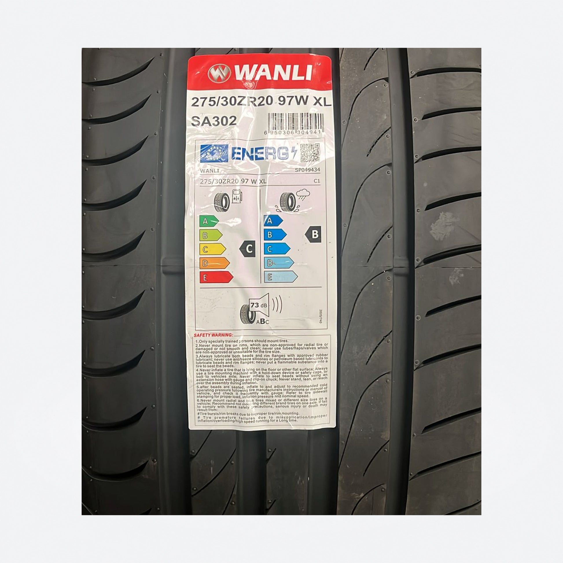 275/30ZR20 97W XL Wanli – New Tyre | Ultra Low Profile Performance Zoom Tyres Otahuhu