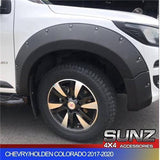 Fender Flare Bolts Modified - Suitable for Holden Colorado 2017 - 2020 installed on a 4x4 ute in New Zealand