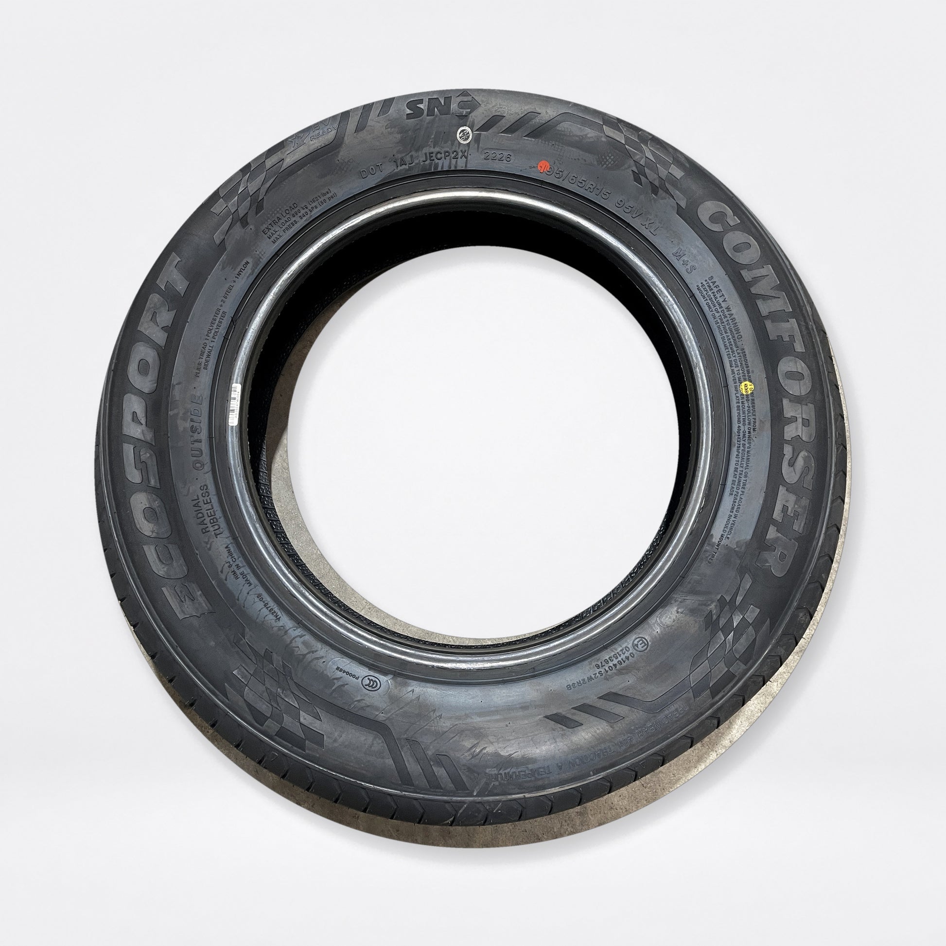 Comforser 195/65R15 Ecosport HP High Performance Tyre 95V XL Zoom Tyres Otahuhu