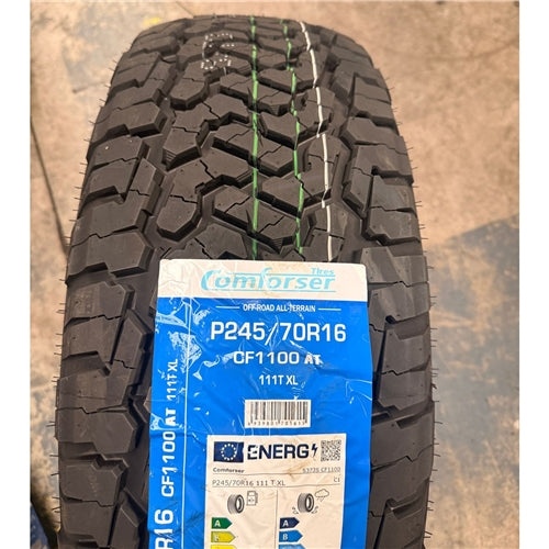 245/70R16 111T XL AT – Comforser New Tyre | 4WD / Ute | All-Terrain