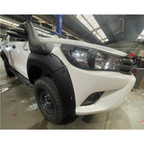 Fender Flare Bolts Modified - Suitable for Toyota Hilux 2015-2018 installed on a 4x4 ute in New Zealand