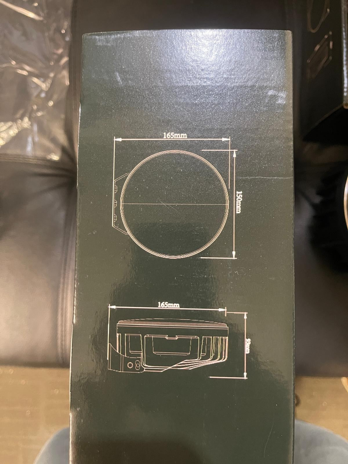 LED Spotlight Round - 8 LED 7 inch (for a pair) Zoom Tyres Otahuhu