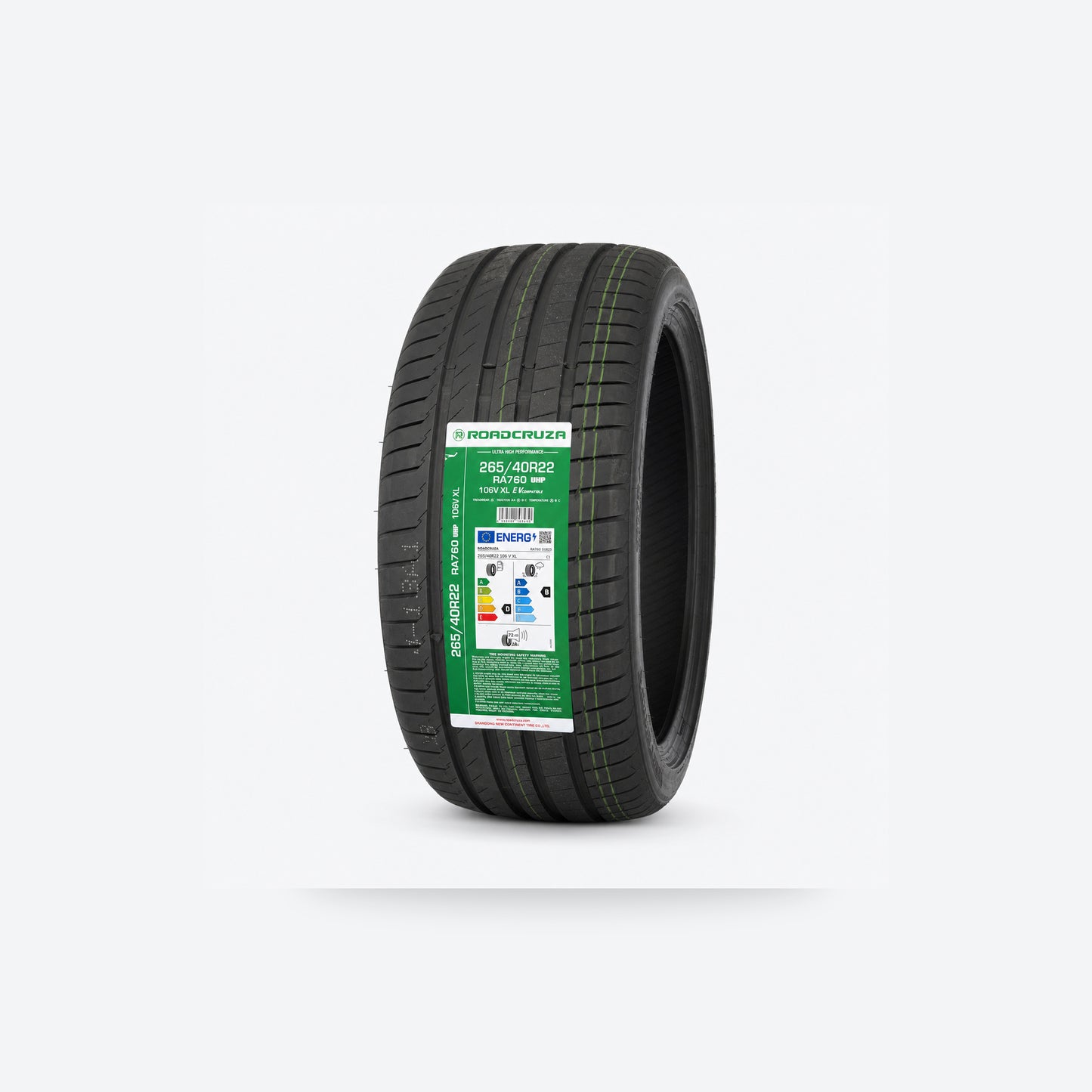 265/40R22 Roadcruza RA760 UHP Ultra High Performance Tyre 106V XL Zoom Tyres Otahuhu