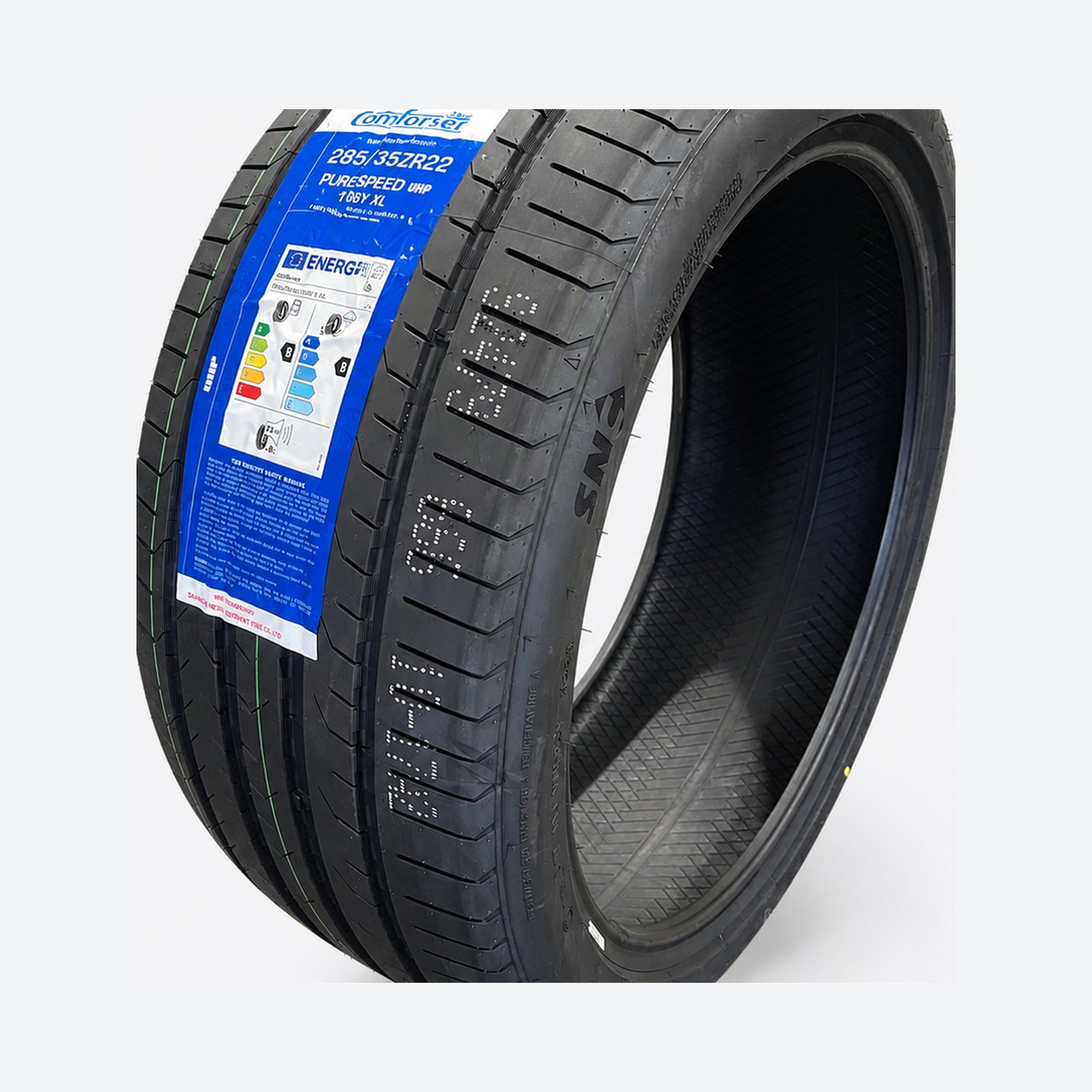285/35ZR22 Comforser Purespeed UHP SUV / Performance Tyre 106Y XL Zoom Tyres Otahuhu