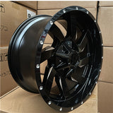 20x10 ET-18 6x139.7 Gloss Black Off-Road Mag Wheels – Ranger Hilux Dmax – Set of 4