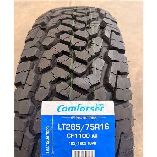 265/75R16 123/120S 10PR AT – Comforser New Tyre | 4WD / Ute | All-Terrain