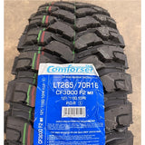 265/70R16 121/118Q 10PR MT – Comforser New Tyre | 4WD / Ute | Mud-Terrain