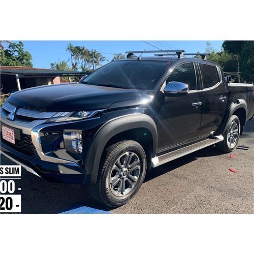 Fender Flare Smooth OEM - Suitable for Mitsubishi Triton 2019 - 2022 installed on a 4x4 ute in New Zealand