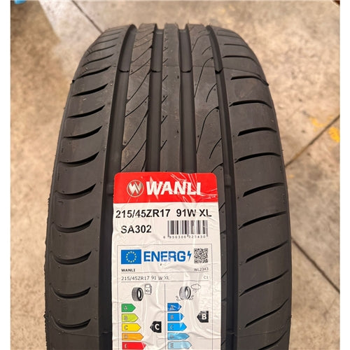 215/45R17 91W XL – Wanli New Tyre | Passenger Car | Performance Touring