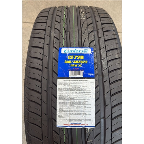 305/40R22 114W XL – Comforser New Tyre | SUV / 4WD / Ute | Performance