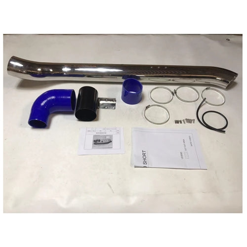 Stainless Steel Snorkel Silver - Suitable for Toyota Hilux 2005-2014