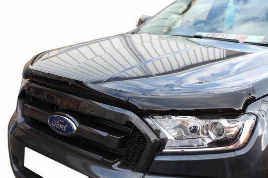 Bonnet Guard Slim - Suitable for Ford Ranger 2015–2022 | Black Zoom Tyres Otahuhu