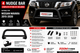 Nudge Bar - Suitable for Nissan Navara 2015-2020 Zoom Tyres Otahuhu