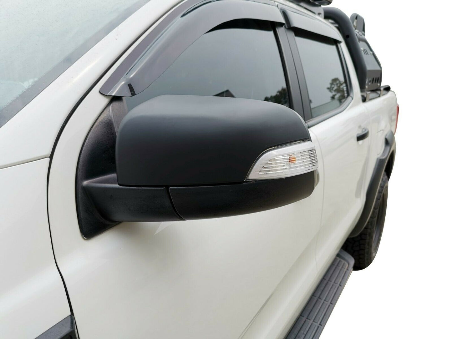 Door Mirror Cover - Suitable for Ford Ranger PX1 PX2 PX3 T6 T7 T8 2011 - 2022 or Ford Everest 2015 - 2021 or BT50 2012-2020