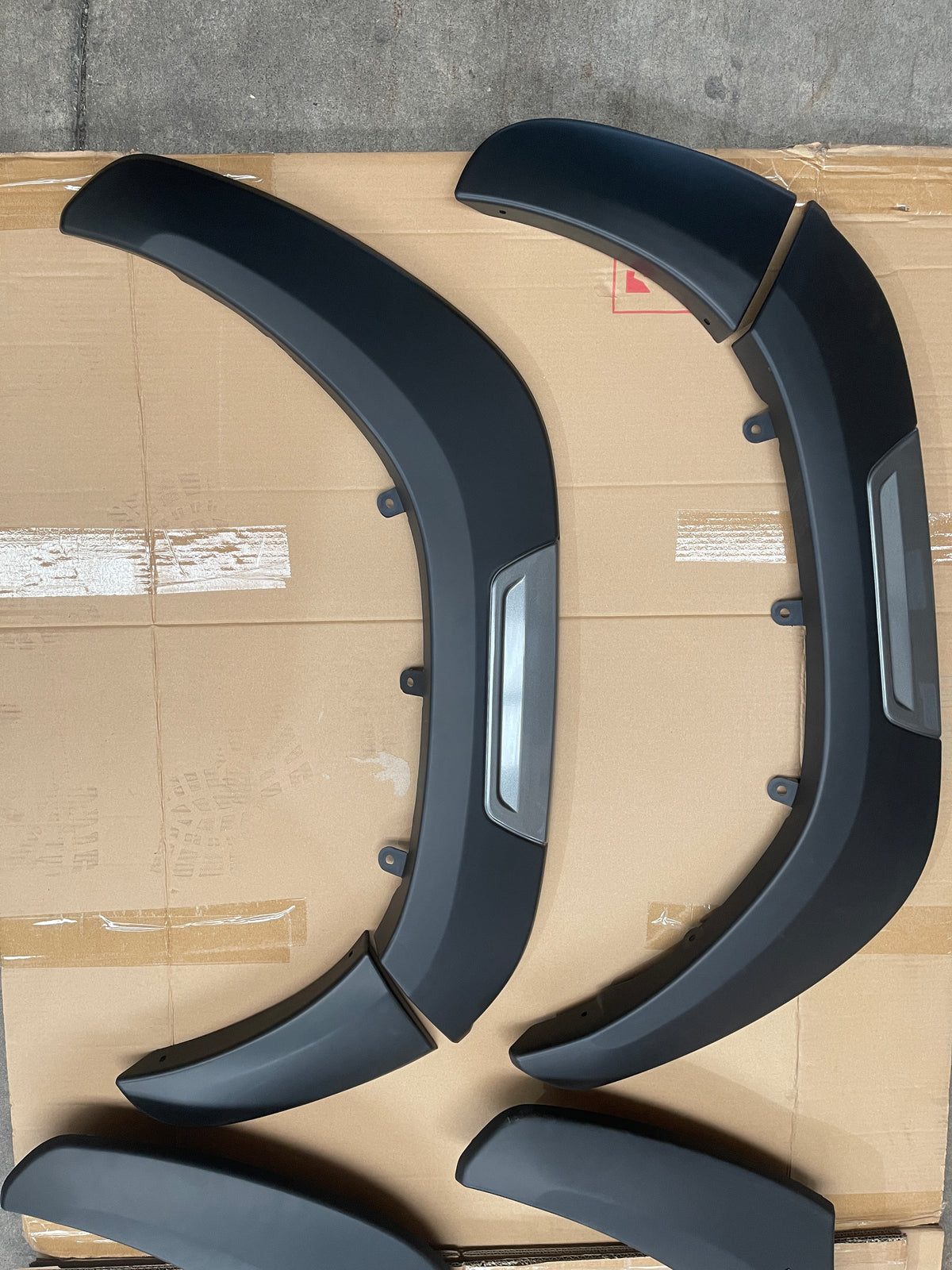 Fender Flare with OEM Smooth - Suitable for Toyota Hilux 2015-2023 Black/Grey Zoom Tyres Otahuhu