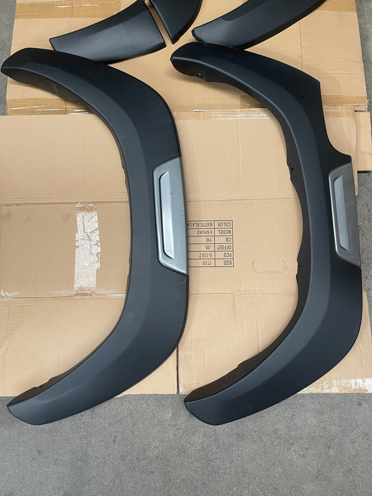 Fender Flare with OEM Smooth - Suitable for Toyota Hilux 2015-2023 Black/Grey Zoom Tyres Otahuhu