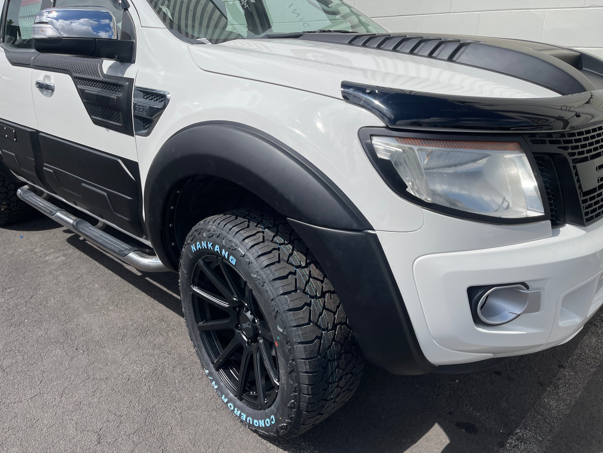 nan installed on a 4x4 ute in New Zealand