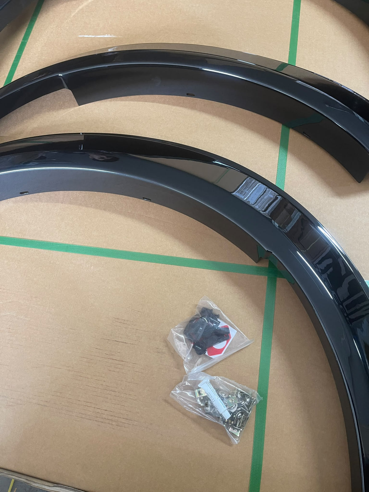 Fender Flares Smooth Gloss Black with Sensor Holes – Suitable for Ford Ranger Wildtrak 2023–2025 – view 6