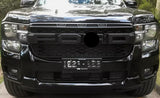 Front Grille with Letters - Suitable for Ford Ranger Next Gen XL 2023–2026 | Black Zoom Tyres Otahuhu