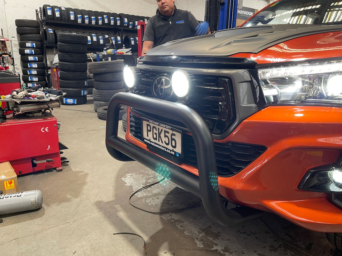 Nudge Bar - Suitable for Toyota Hilux 2015-2020 Zoom Tyres Otahuhu