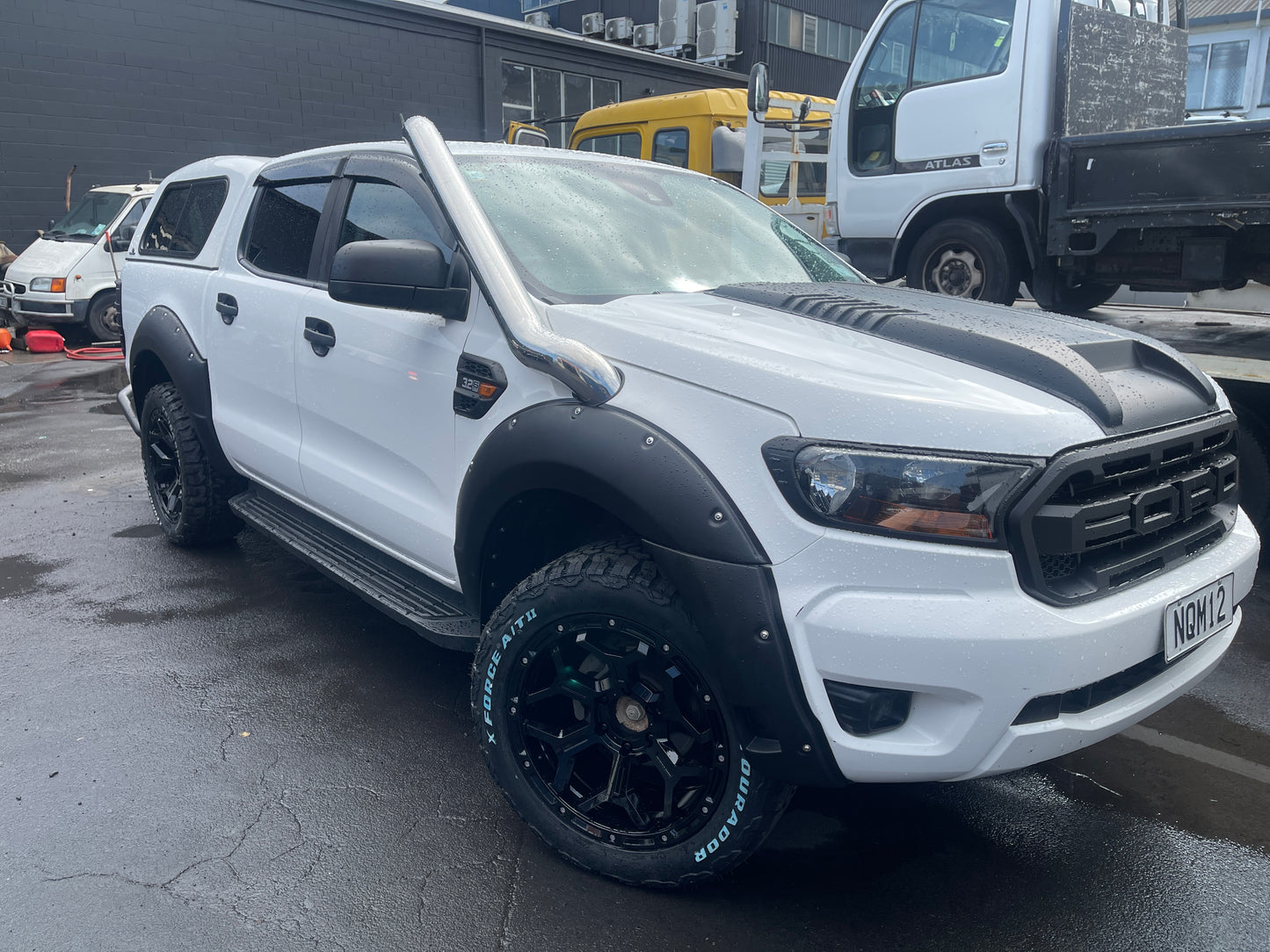 Stainless Steel Snorkel Silver - Suitable for Ford Ranger 2012- 2022