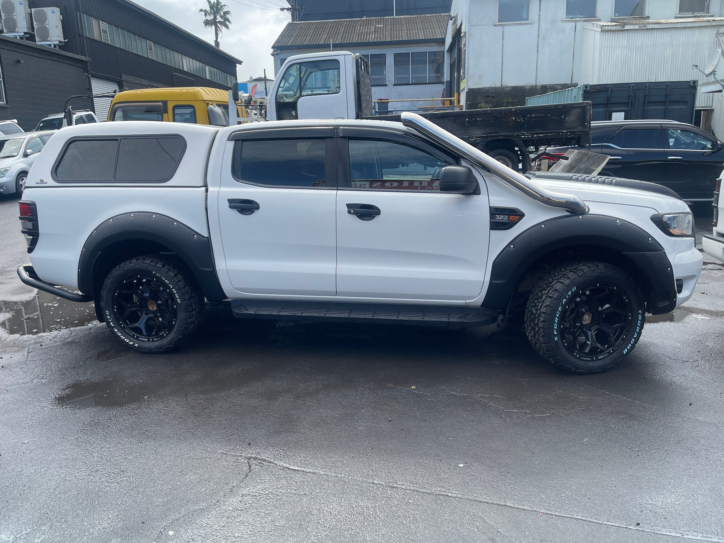 Stainless Steel Snorkel Silver - Suitable for Ford Ranger 2012- 2022
