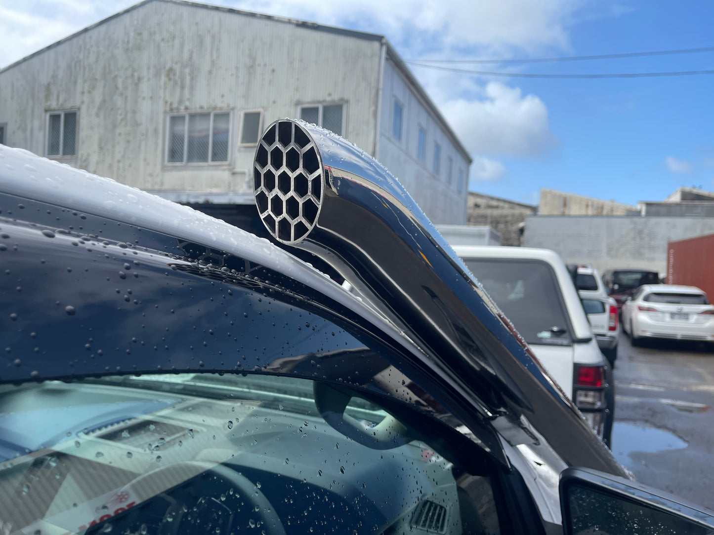 Stainless Steel Snorkel Silver - Suitable for Ford Ranger 2012- 2022