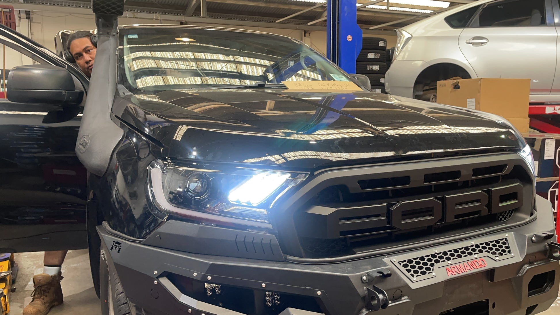 LED Headlight - Suitable for Ford Ranger or Ford Everest PX2 PX3 T7 T8 2015-2022 Zoom Tyres Otahuhu