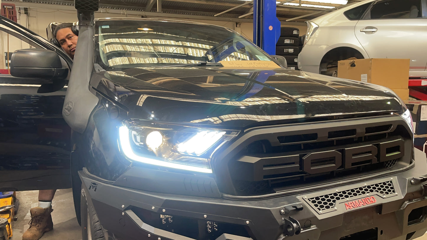 LED Headlight - Suitable for Ford Ranger or Ford Everest PX2 PX3 T7 T8 2015-2022 Zoom Tyres Otahuhu