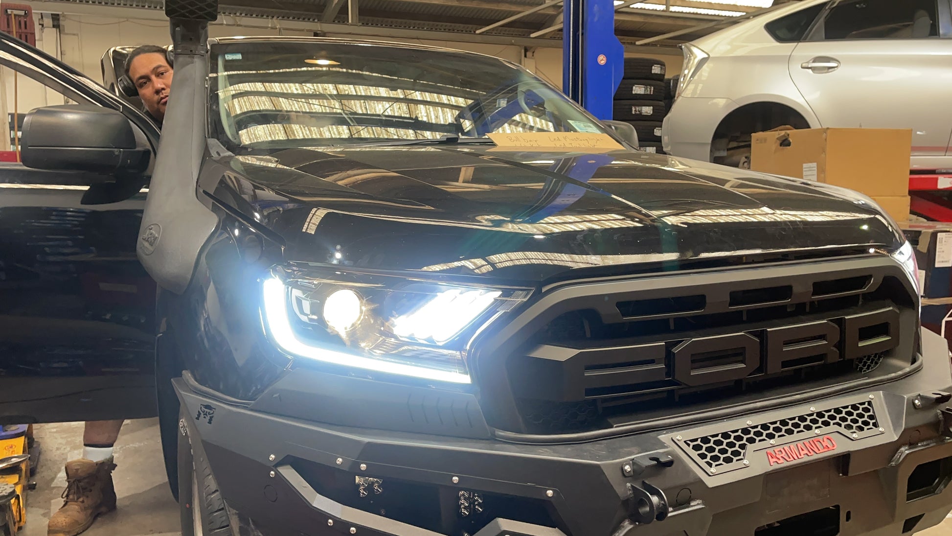 LED Headlight - Suitable for Ford Ranger or Ford Everest PX2 PX3 T7 T8 2015-2022 Zoom Tyres Otahuhu