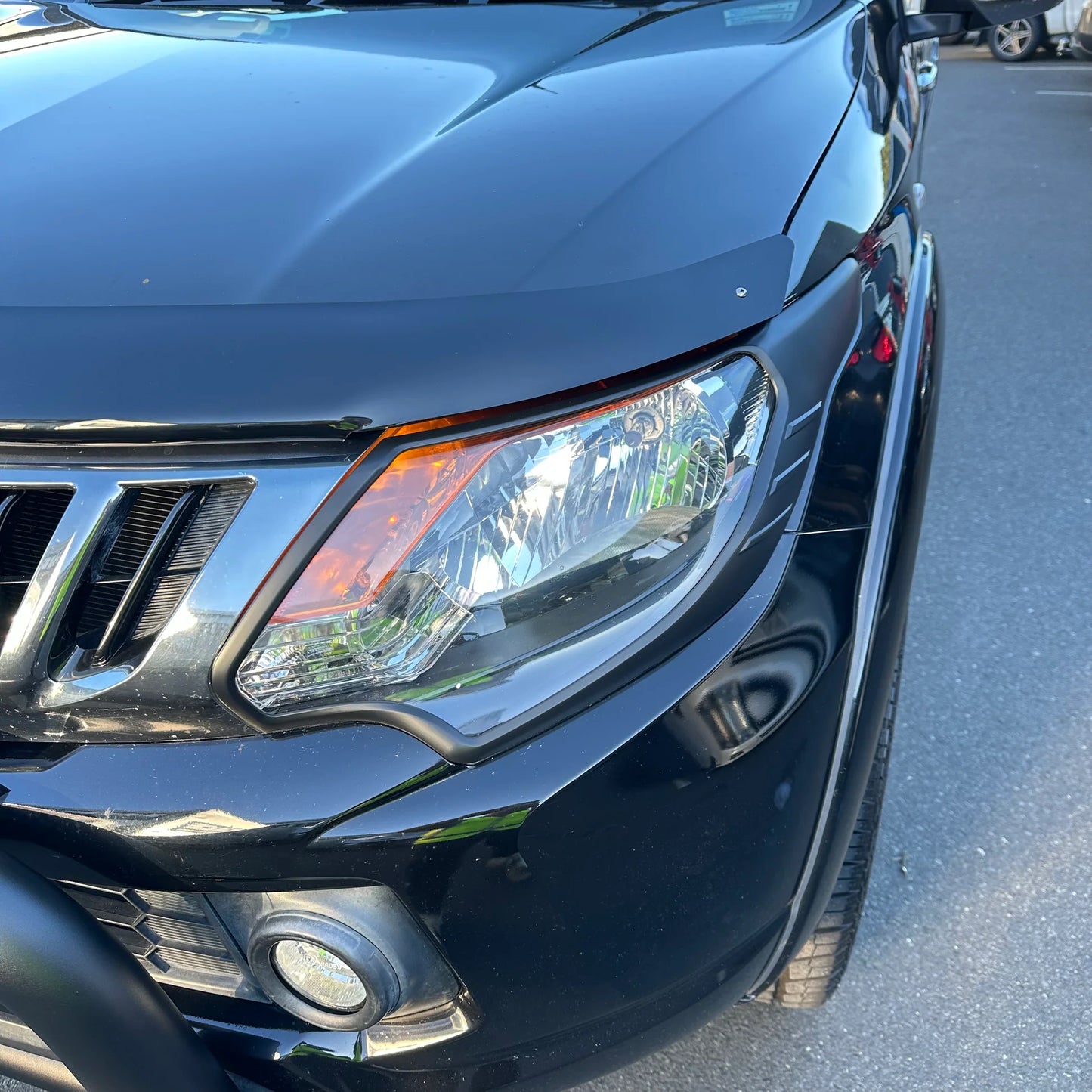 Headlight Cover - Suitable for Mitsubishi Triton 2015 - 2018 Zoom Tyres Otahuhu